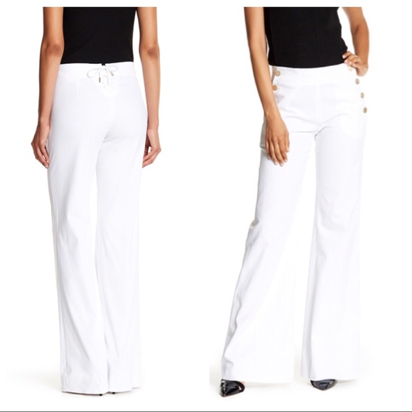 MaxMara Stemma wide leg sailor style trousers - Picture 2 of 7